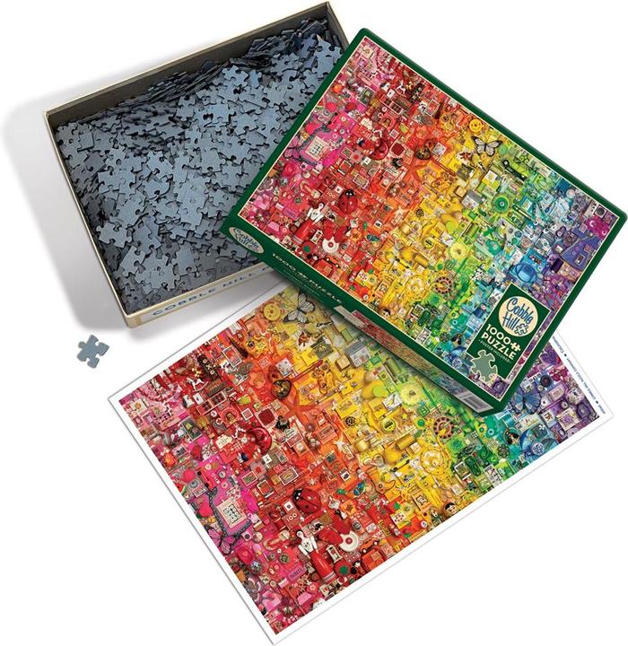 Image du produit Cobble Hill Arc-en-ciel de couleurs (1000 pièces)