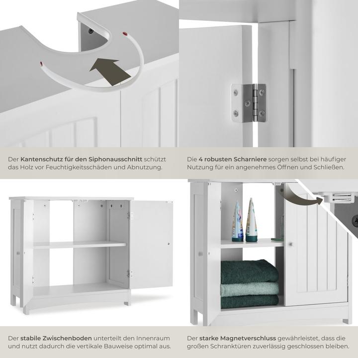 Actual product image tectake Jasper (62 x 30 x 60 cm)