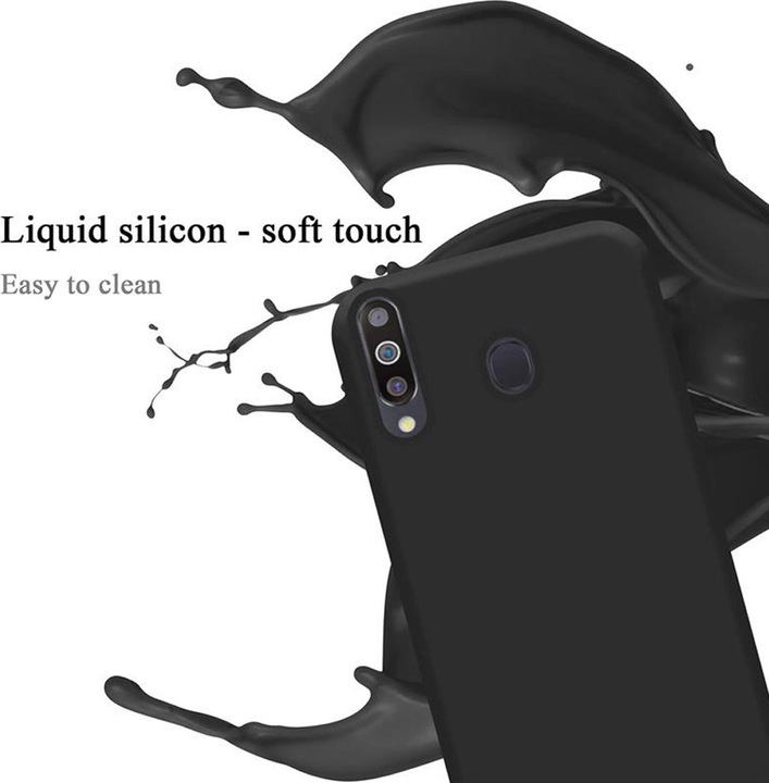 Actual product image Cadorabo TPU Liquid Silicone Case Cover (Samsung Galaxy A40s, Samsung Galaxy M30)