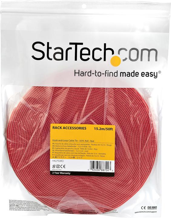 Produktbild StarTech .com 50ft. Hook and Loop Roll (19 mm)