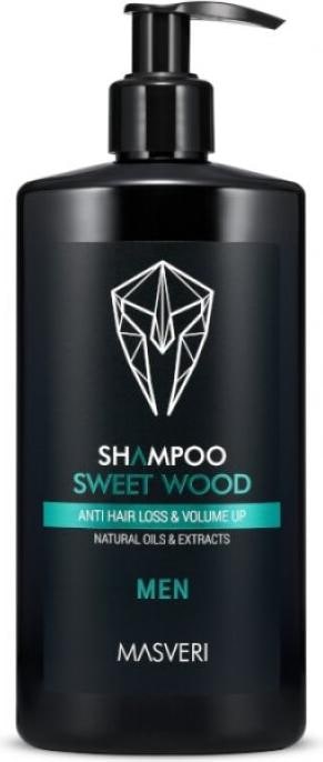 Immagine prodotto Masveri Sweet Wood, Senza Parabeni, Shampoo per capelli, Anti-Caduta, 250ml (250 ml, Shampoo liquido)