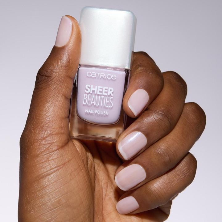 Immagine prodotto Catrice Nagellack Sheer Beauties Nail Polish 100 Nude-Nuancen (100 tonalità nude, Smalto per unghie effetto gel)