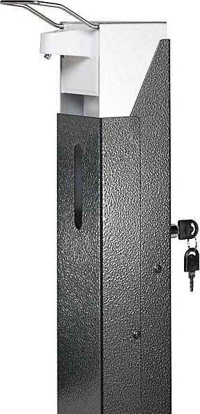 Image du produit VAR Colonne de désinfection, pour l'intérieur, sans distributeur à pompe, argent