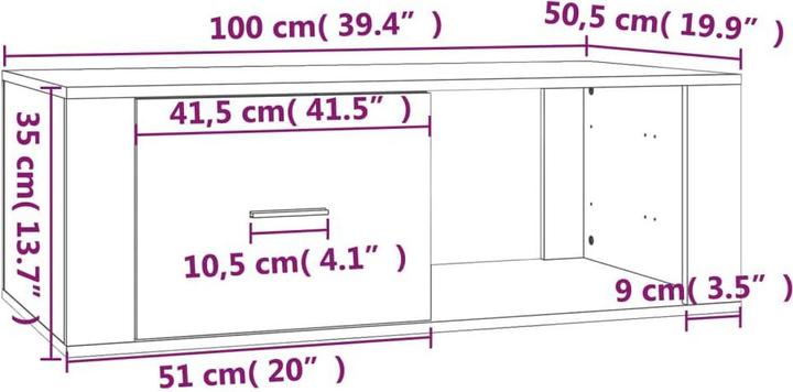 Image du produit vidaXL Couchtisch