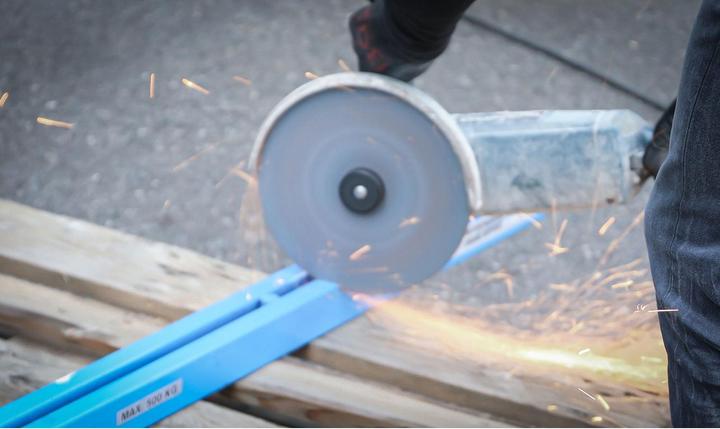 Actual product image BGS Quick Release Nut for Angle Grinder M14