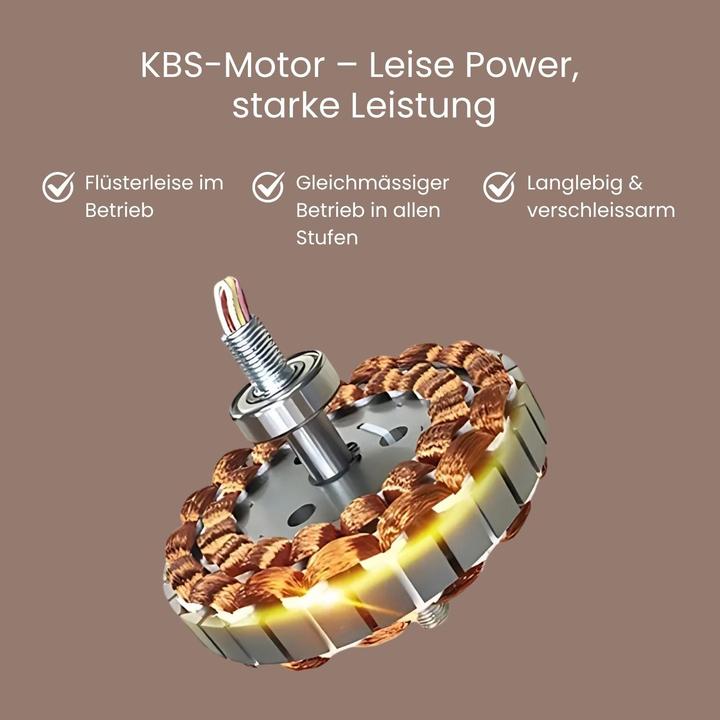 Image du produit Hermex Deckenventilator mit LED-Beleuchtung Deckengebläse Ventilator