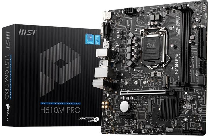Produktbild MSI H510M PRO (LGA 1200, Intel H510, mATX)