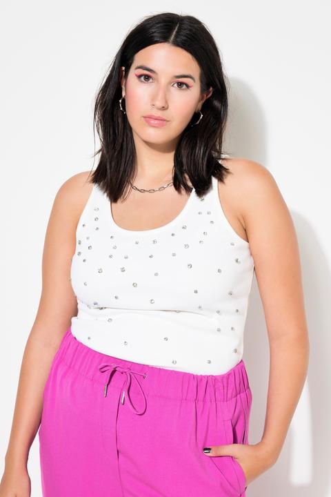 Produktbild Studio Untold Ripptop, Slim Shape, Vintage Look, Strass (54)