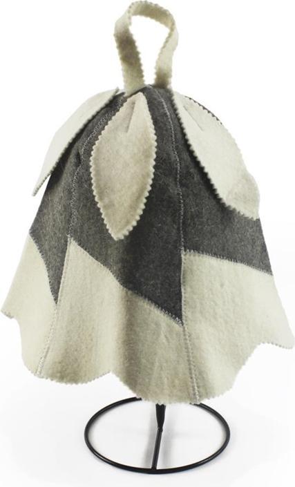 Flammifera Bathhouse Cap With Leaves