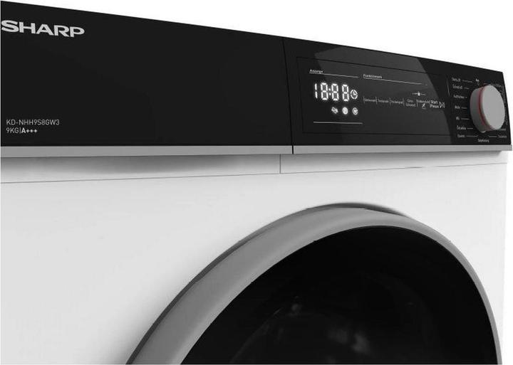 Actual product image Sharp KD-NHH9S8GW3-DE (9 kg, Right)