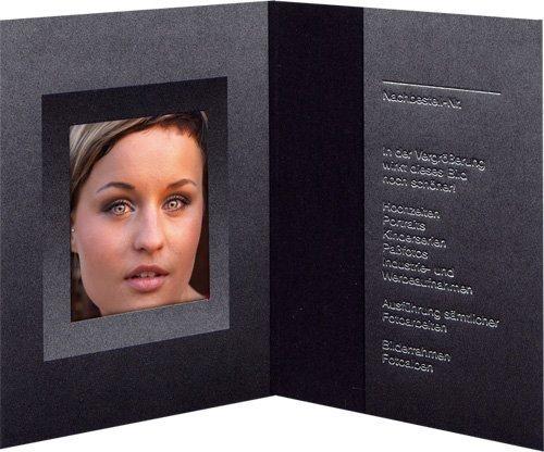 Actual product image Daiber 1x100 passport photo folders 36x50 mm (3.6 x 5 cm)