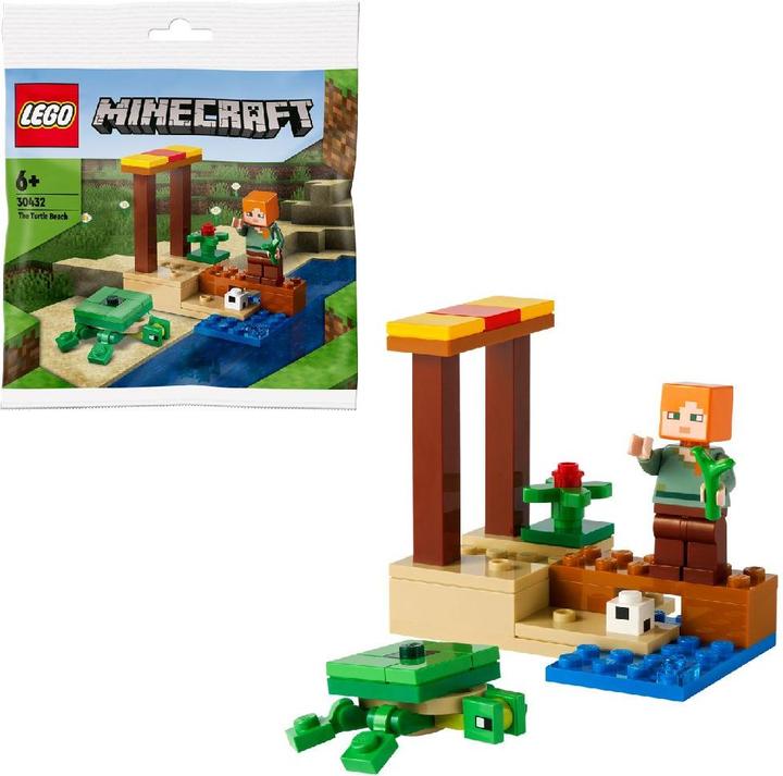 Produktbild LEGO Schildkrötenstrand (30432, LEGO Minecraft)