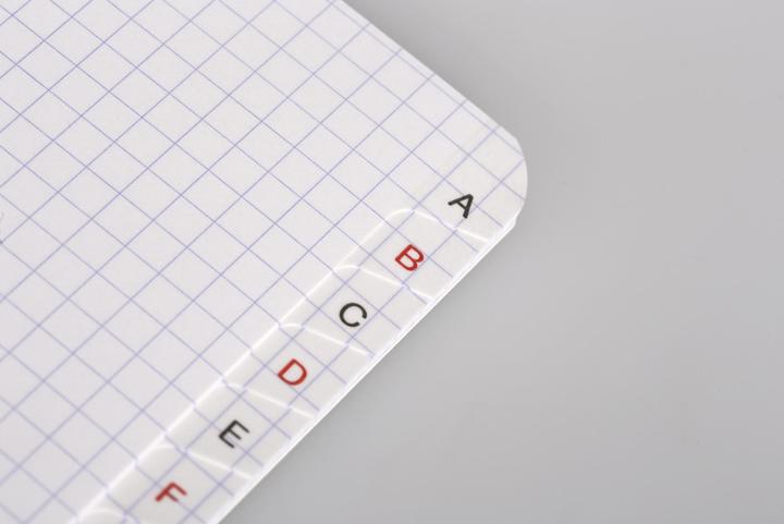 Produktbild Clairefontaine Notizheft mit Register A - Z (A4, Kariert, Weicher Einband)