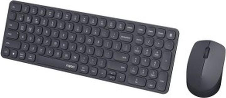 Produktbild Rapoo 9310m Keyboard + Mouse Comboset Qwerty(NL) Black (00226114) (US, Kabellos)
