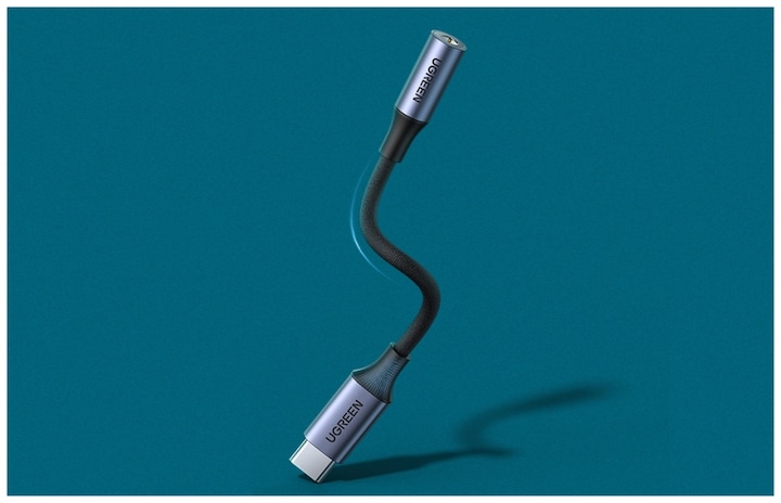 Image du produit Ugreen Adaptateur USB-C vers 3.5mm femelle avec support IPAD Pro et Samsung Note 10 (USB Type C, Jack 3.5mm)