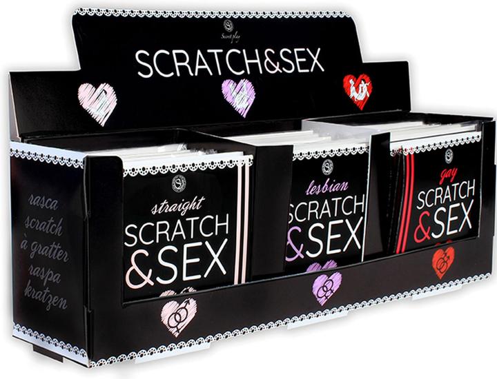 Actual product image Secret play Display Scratch & Sex (Other, English, French, German, Portuguese, Spanish)
