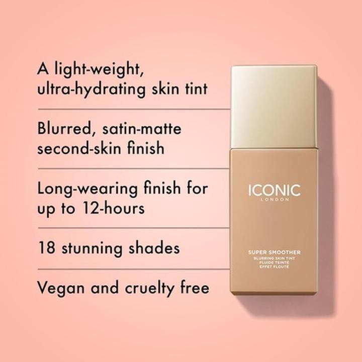 Image du produit Iconic London Super Smoother Blurring Skin Tint Couvrance légère à moyenne