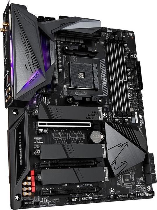 Produktbild Gigabyte B550 Aorus Master (AM4, AMD B550, ATX)