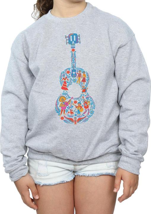 Produktbild Disney Coco Guitar Pattern Sweatshirt Mädchen (128)