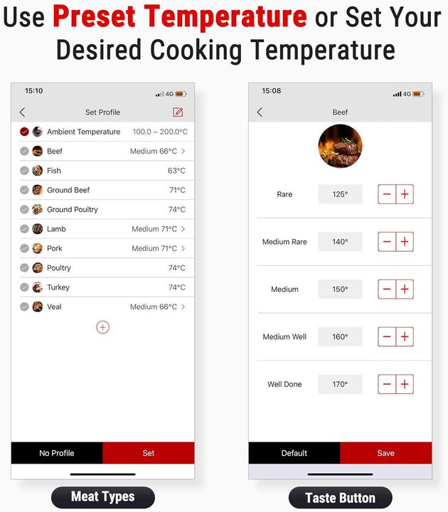 Produktbild ThermoPro Bratenthermometer