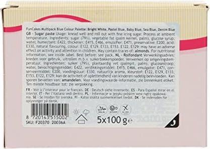 Actual product image FunCakes Sugar paste (5 x)