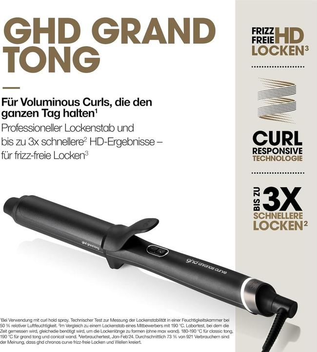 Image du produit ghd Chronos Curve Grand Tong