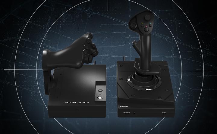 Image du produit HORI HOTAS Flight Stick (PC, Xbox Series X, Xbox Series S, Xbox One S)