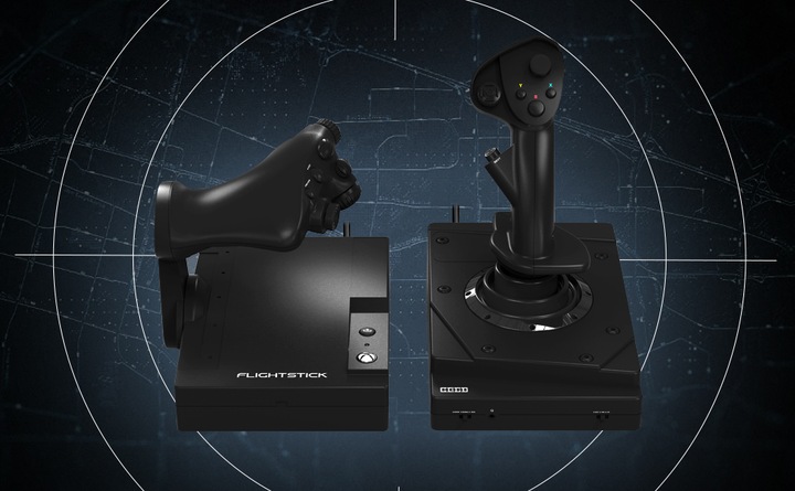 Actual product image HORI HOTAS Flight Stick (PC, Xbox Series X, Xbox Series S, Xbox One S)
