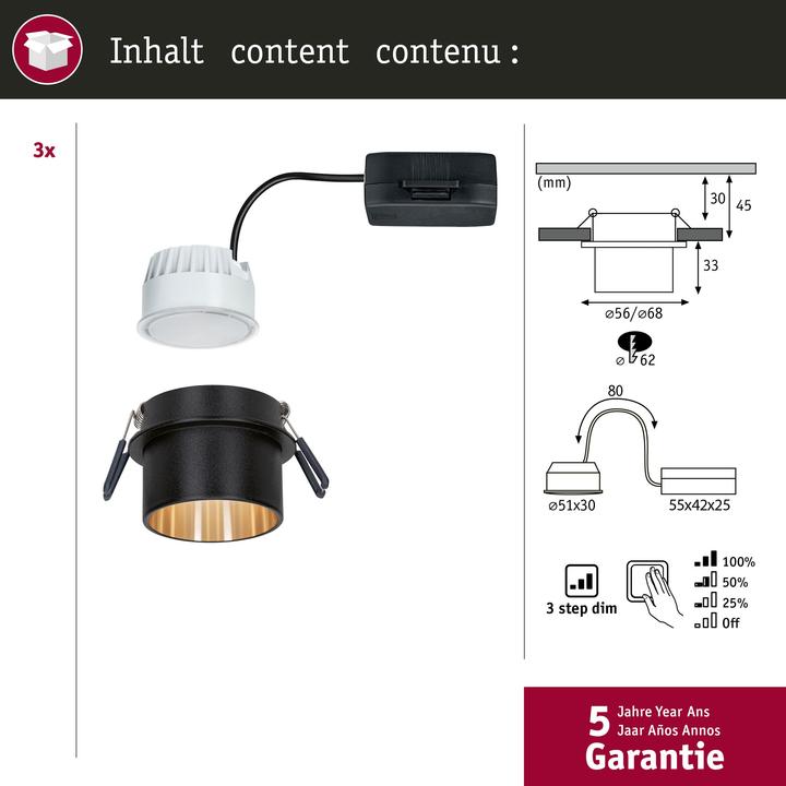 Produktbild Paulmann Gil Set (470 lm)
