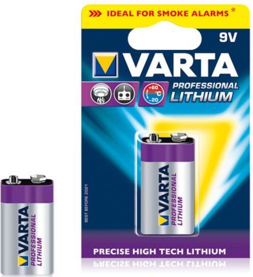Produktbild Varta ULTRA Lithium (1 Stk., 9V Block, 1150 mAh)