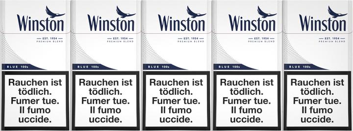 Actual product image Winston Blue 100S Box (10 pcs.)