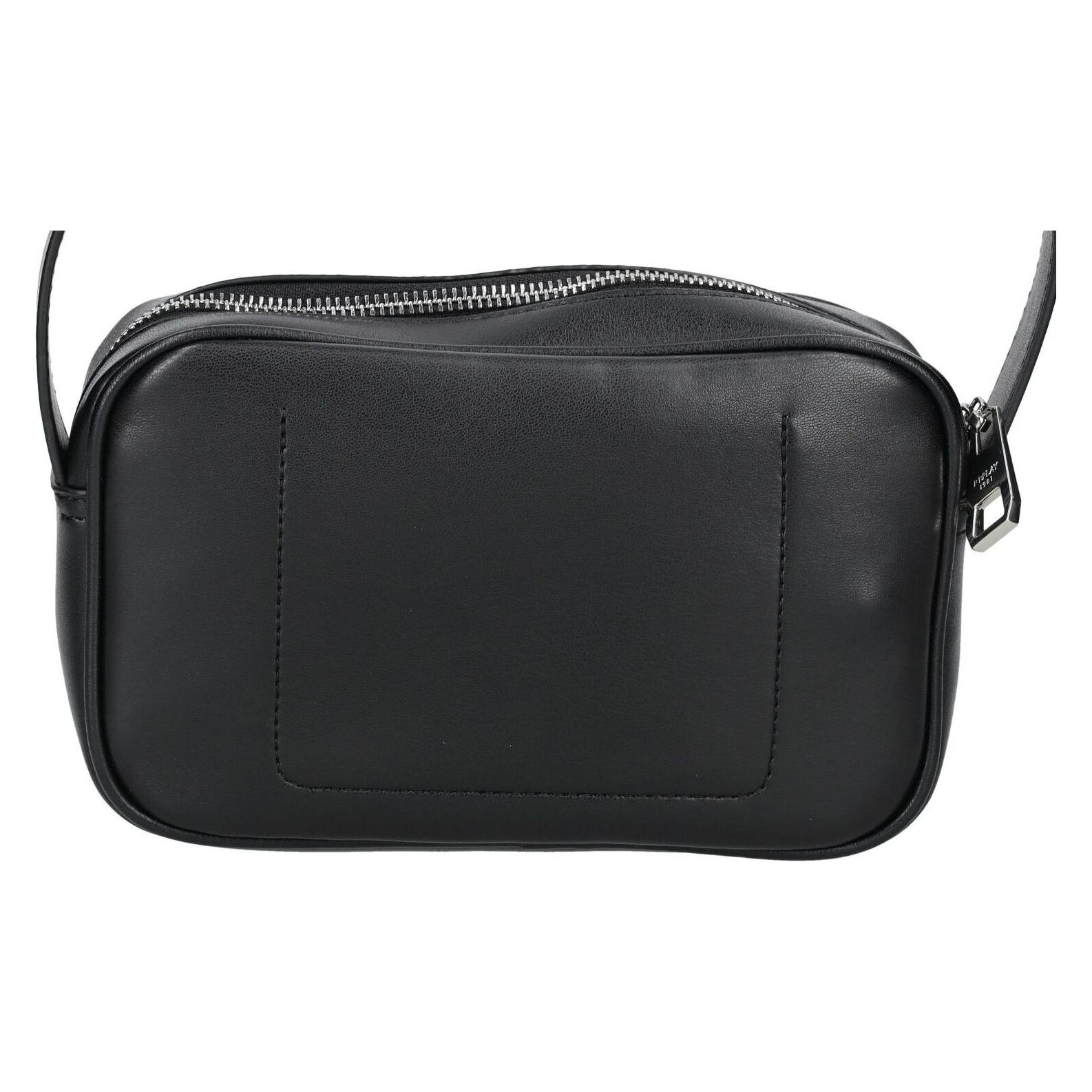 Replay, Damen, Handtasche, Umhängetasche 22 Cm, Schwarz