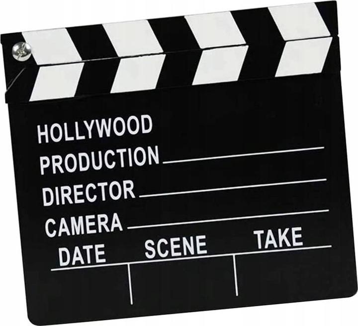 Produktbild Amscan Filmklappe Hollywood 17.8x25.3cm (1 Stück)