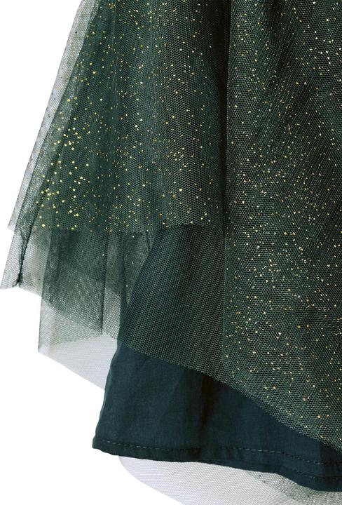 Produktbild Vertbaudet Mädchen Weihnachtskleid aus Samt und Tüll (98, 104)