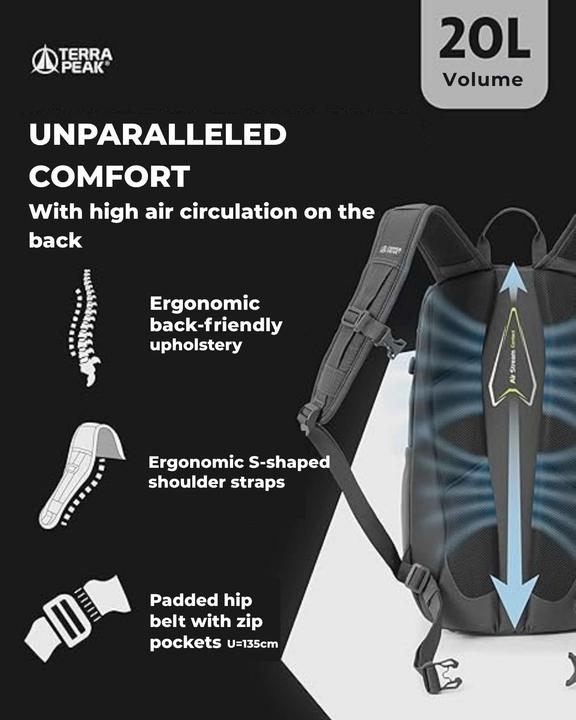 Produktbild Terra Peak Wanderrucksack Flex (20 l)
