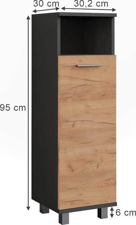 Immagine prodotto Vicco Ilias (30 x 30 x 95 cm)