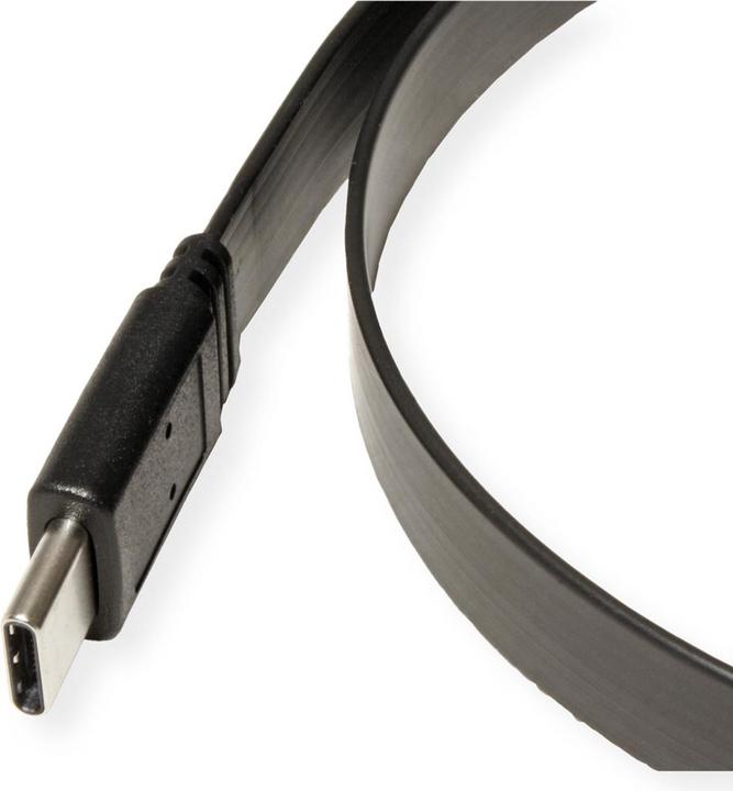 Image du produit Value Câble plat USB 4 40G, C-C, ST/ST 0,5m (0.50 m, USB 4.0, 100 W)