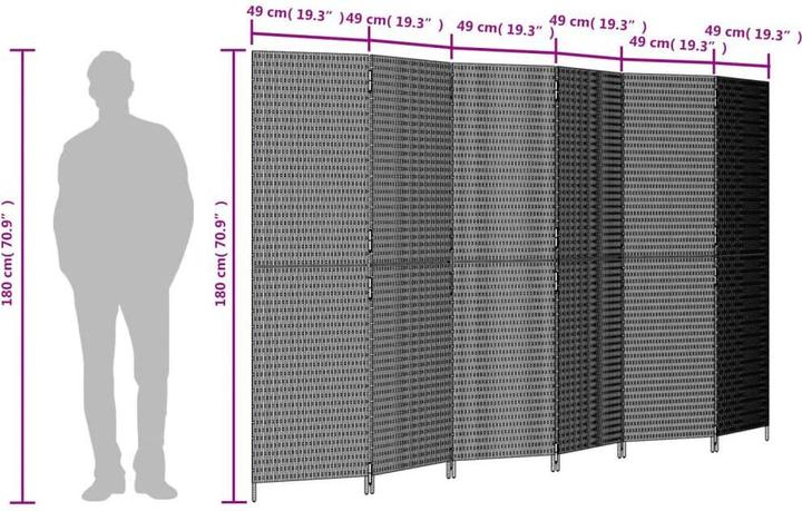 Produktbild vidaXL Paravent