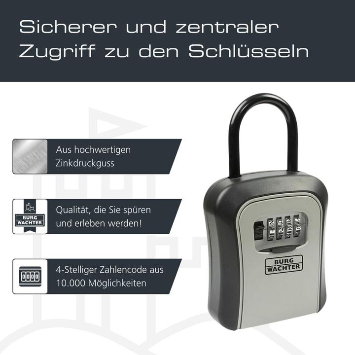 Produktbild Burg Wächter Schlüsselsafe KEY SAFE 50 SB