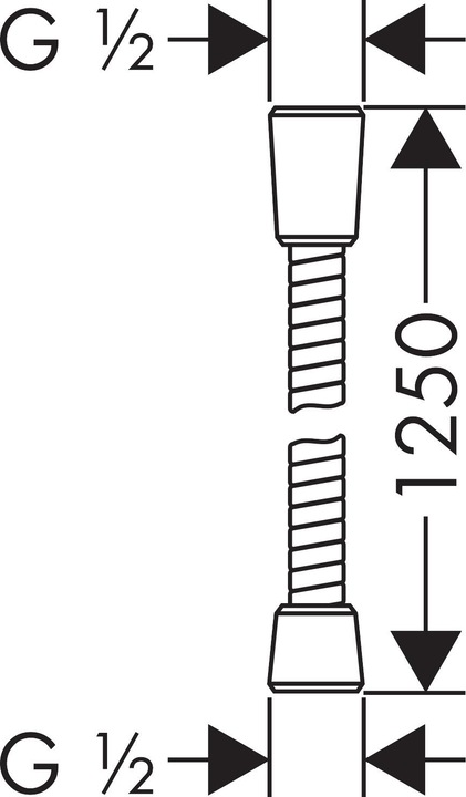 Produktbild hansgrohe Sensoflex (125 cm)
