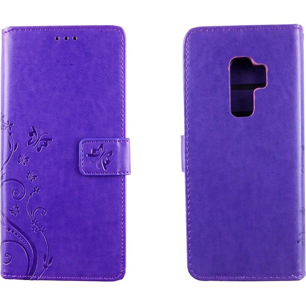 König Design Hülle Handy Schutz für Samsung Galaxy S9 Plus Case Cover Tasche Wallet Etui Neu (Samsung Galaxy S9+), Smart...