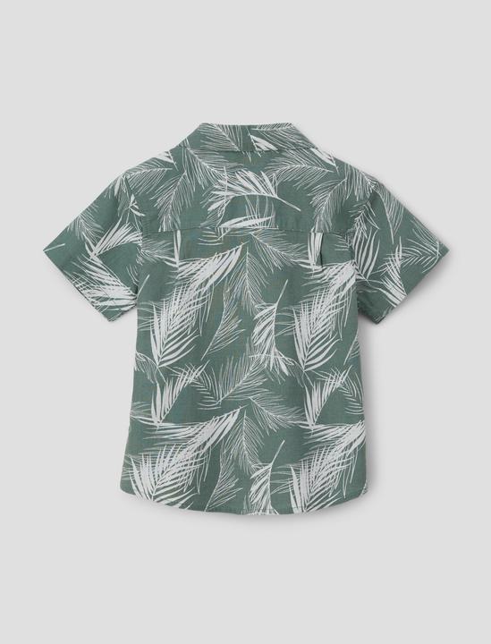 Produktbild s.Oliver Hemd Kurzarmhemd mit All-over-Print (92)
