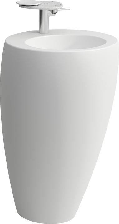 Produktbild Laufen Alessi one Waschtisch, mit integrierter Säule, ohne Hahnloch, ohne Überlauf, 520x530, H8119 (530 mm, 520 mm)