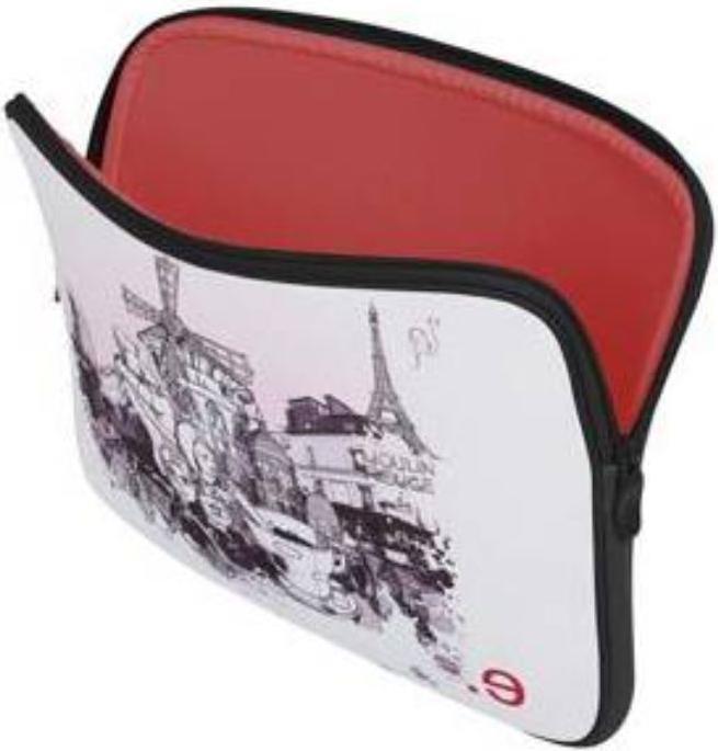 Produktbild Be.ez Hülle für MacBook Pro 15“ LA Edition Kleid ‚I LOV PARIS‘ mit Reissverschluss (15")