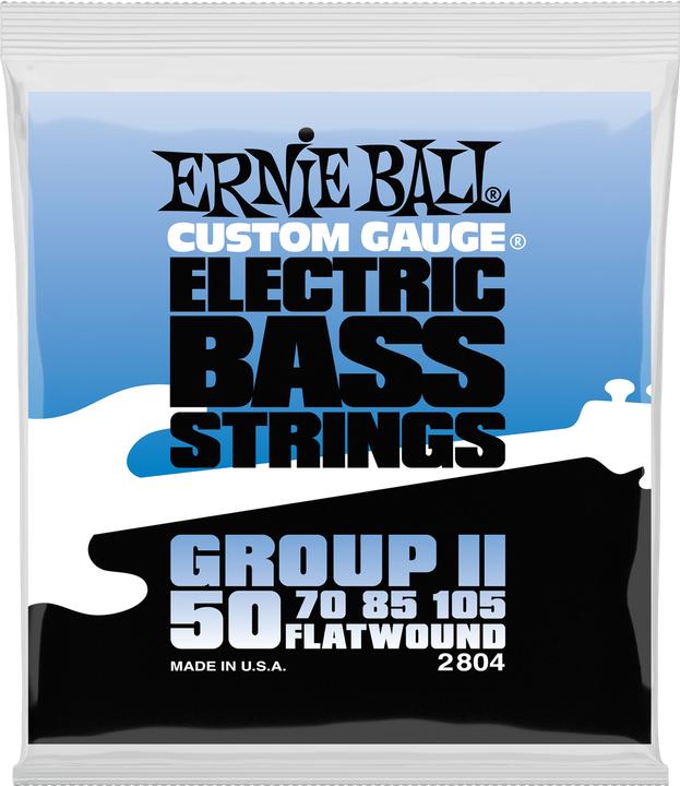 Immagine prodotto Ernie Ball Gruppo II a bobina piatta (4 x, Basso elettrico, 0.11")
