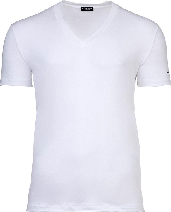 Produktbild Dsquared2 T-Shirt Casual Bequem sitzend TWIN PACK V-NECK T-SHIRT (M)