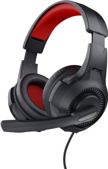 Immagine prodotto Trust 24785 cuffie/headset Wired Head-band Gaming Nero, Rosso (Cablato)