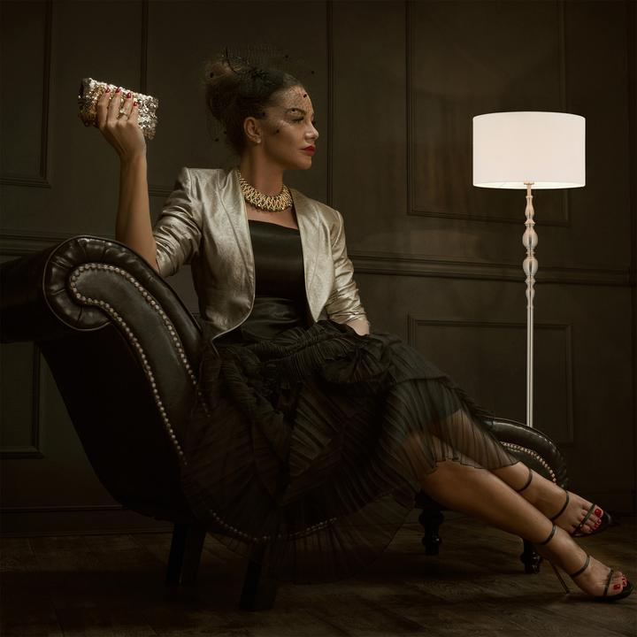 Image du produit Relaxdays Lampe droite (E27)