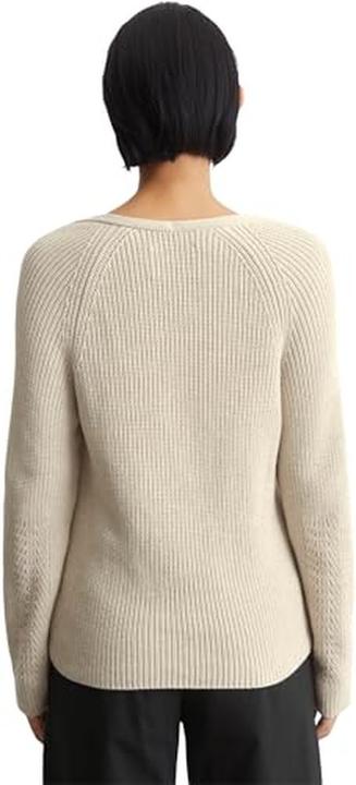 Produktbild Marc O'Polo Cardigan Stich Pullover V-Neck sandy melange (L)