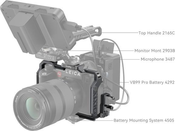 Produktbild SmallRig Cage für Leica SL3, Detailfarbe: Schwarz (Cage)